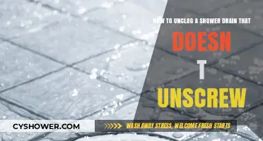 Effective Ways to Clear a Non-Removable Shower Drain Clog