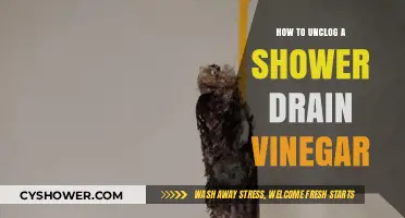Unclog Your Shower Drain Naturally with Vinegar: A Simple DIY Guide