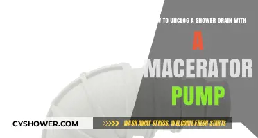 Unclog Your Shower Drain: Macerator Pump Solutions and Tips