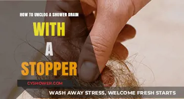 Quick DIY Guide: Unclogging Your Shower Drain with a Stopper