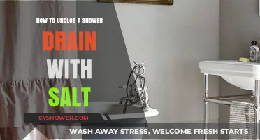 Unclog Your Shower Drain Easily with Salt: A Simple DIY Guide