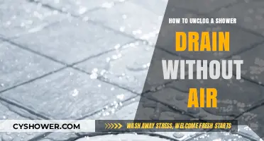Quick Shower Drain Unclogging Tips: No Air Needed, Easy Fixes