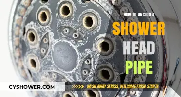 Effective DIY Methods to Unclog Your Shower Head Pipe Easily