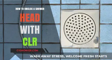 Effective CLR Method to Unclog Your Shower Head Easily