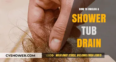 Quick Fixes: Unclog Your Shower Tub Drain Easily and Effectively