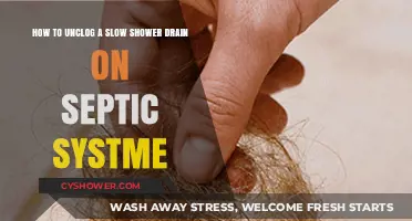Unclogging Slow Shower Drains Safely on Septic Systems: DIY Guide