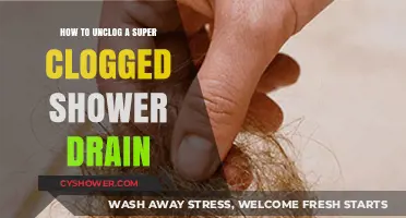 Effective DIY Methods to Unclog a Super Clogged Shower Drain