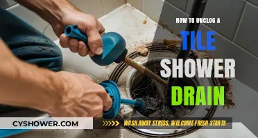 Quick Fixes: Unclogging Your Tile Shower Drain Easily and Effectively