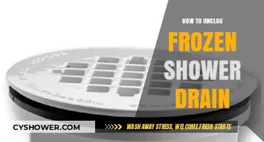 Quick Fixes for Unclogging a Frozen Shower Drain in Winter