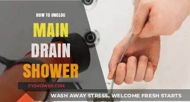 Effective DIY Methods to Unclog Your Main Shower Drain Easily