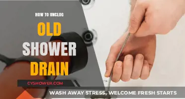 Effective DIY Methods to Unclog Your Old Shower Drain Easily