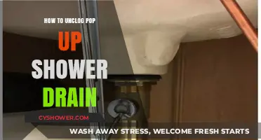 Quick Fixes: Unclogging Your Pop-Up Shower Drain Effortlessly