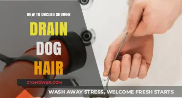 Quick Fixes: Unclogging Shower Drains Clogged with Dog Hair