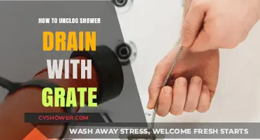 Effective DIY Methods to Unclog Your Shower Drain with Grate