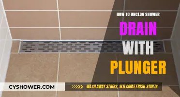 Quick Fix: Unclog Your Shower Drain Using a Plunger Easily