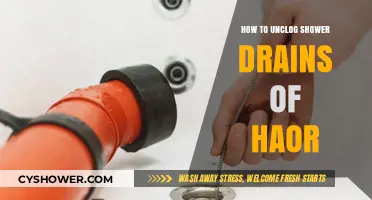 Effective DIY Methods to Unclog Shower Drains of Hair Easily