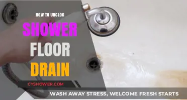 Quick DIY Fixes to Unclog Your Shower Floor Drain Easily