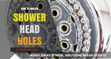 Effective DIY Methods to Unclog Shower Head Holes Easily