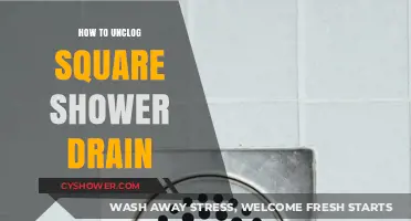 Effective DIY Methods to Unclog Your Square Shower Drain Easily