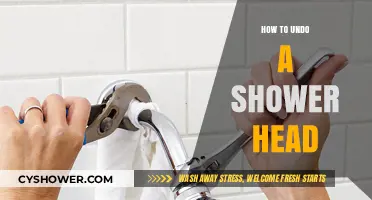 Simple Steps to Undo and Remove Your Shower Head Easily