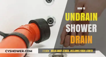 Quick Fixes: How to Undrain a Clogged Shower Drain Easily