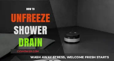 Quick Fixes to Unfreeze Your Shower Drain and Restore Flow