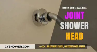 Easy Steps to Uninstall Your Ball Joint Shower Head