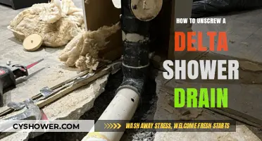 Unscrew Delta Shower Drain: Step-by-Step Guide for Easy Removal