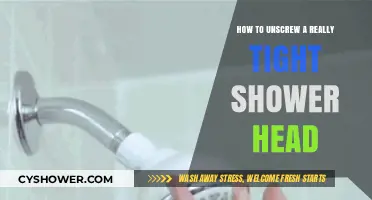 Unscrew Stubborn Shower Heads: Quick Fixes for Tight Fixtures