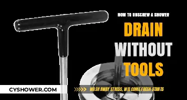 Quick DIY Guide: Unscrewing Your Shower Drain Tool-Free