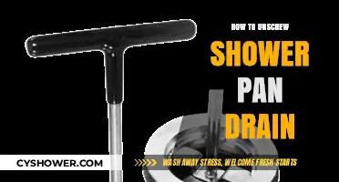 Unscrew Shower Pan Drain: Step-by-Step Guide to Easy Removal
