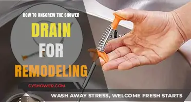 Unscrew Shower Drain Easily: A Step-by-Step Remodeling Guide