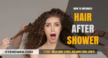 Post-Shower Hair Care: Simple Steps to Untangle Knots Effortlessly