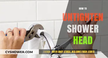 Easy Steps to Loosen a Tight Shower Head: Quick DIY Guide