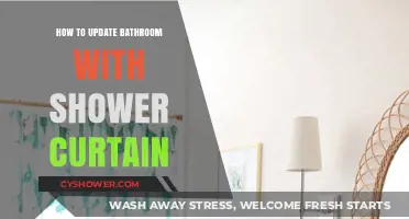 Refresh Your Bathroom: Easy Shower Curtain Update Ideas & Tips