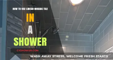 Transform Your Shower with Linear Mosaic Tiles: A Step-by-Step Guide