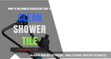 Efficient Shower Tile Cleaning with Makita Oscillator Tool: A Guide