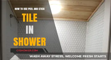 Easy Peel and Stick Tile Shower Installation: Transform Your Bathroom Effortlessly