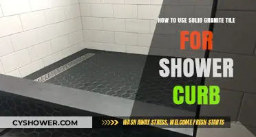 Solid Granite Tile Shower Curb Installation: A Step-by-Step Guide
