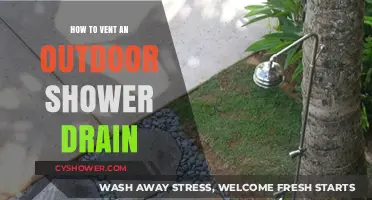 Efficient Outdoor Shower Drain Venting: A Step-by-Step Guide