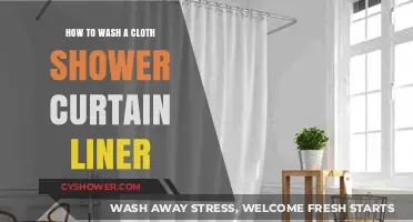 Easy Steps to Clean and Maintain Your Cloth Shower Curtain Liner