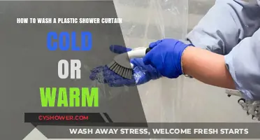 Cold or Warm: Best Way to Wash Plastic Shower Curtains