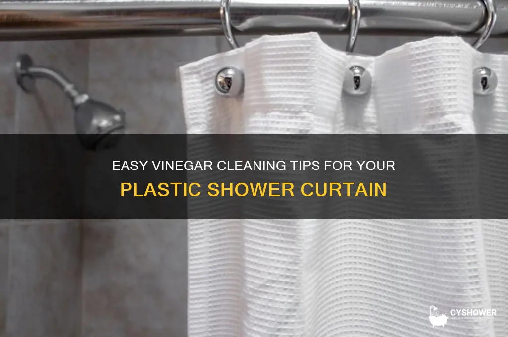 how to wash a plastic shower curtain with vinegar