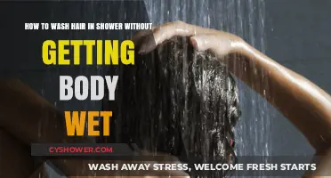 Shower Hair Washing Hacks: Keep Your Body Dry and Clean