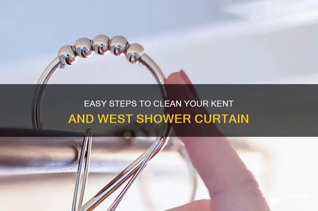 how to wash kent and west shower curtain