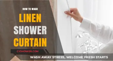 Easy Steps to Clean and Care for Linen Shower Curtains