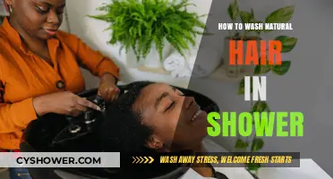 Shower Washing Guide: Gentle Cleansing for Healthy Natural Hair