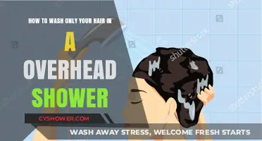 Efficient Shower Hair Washing: Tips for Overhead Shower Use