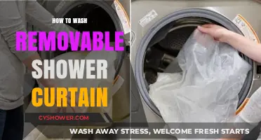 Easy Steps to Clean Your Removable Shower Curtain Effectively