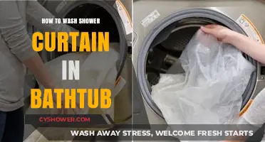 Easy Bathtub Cleaning: How to Wash Your Shower Curtain